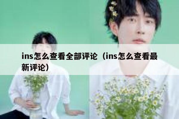 ins怎么查看全部评论（ins怎么查看最新评论） 第1张