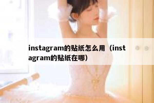 instagram的贴纸怎么用（instagram的贴纸在哪） 第1张