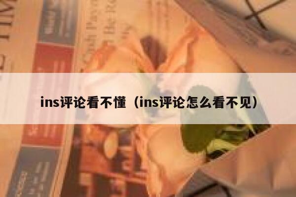 ins评论看不懂（ins评论怎么看不见） 第1张