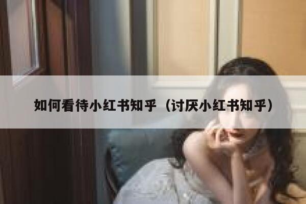 如何看待小红书知乎（讨厌小红书知乎） 第1张