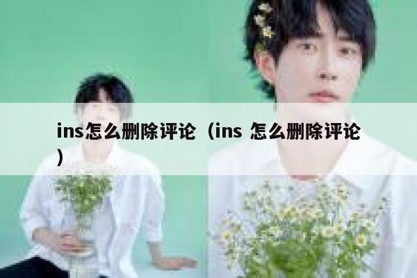 ins怎么删除评论（ins 怎么删除评论） 第1张