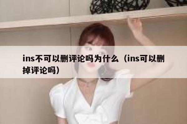 ins不可以删评论吗为什么（ins可以删掉评论吗） 第1张