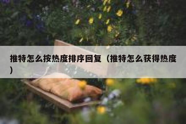 推特怎么按热度排序回复(推特怎么获得热度) 第1张 推特怎么按热度排序回复(推特怎么获得热度) 第1张