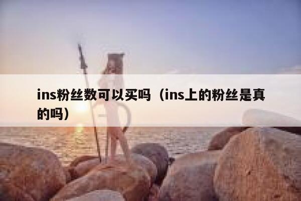 ins粉丝数可以买吗（ins上的粉丝是真的吗） 第1张