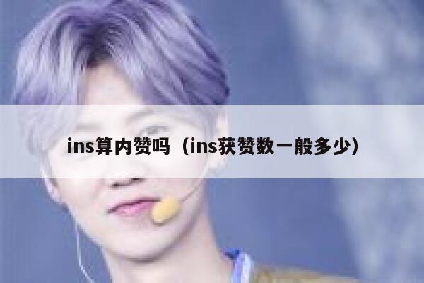 ins算内赞吗（ins获赞数一般多少） 第1张