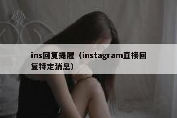 ins回复提醒（instagram直接回复特定消息） 第1张