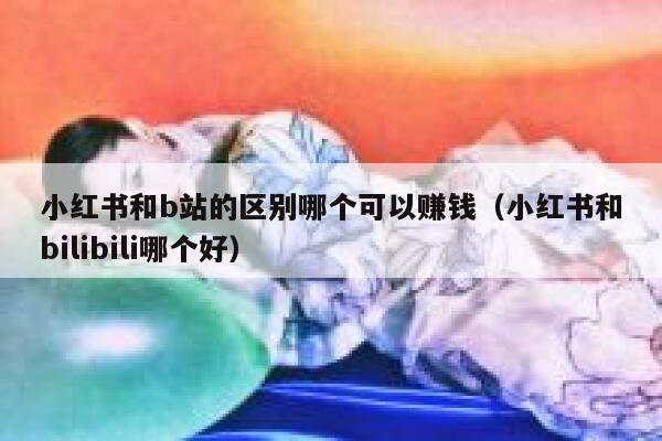小红书和b站的区别哪个可以赚钱(小红书和bilibili哪个好) 第1张 小红书和b站的区别哪个可以赚钱(小红书和bilibili哪个好) 第1张