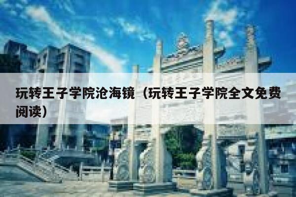 玩转王子学院沧海镜（玩转王子学院全文免费阅读） 第1张