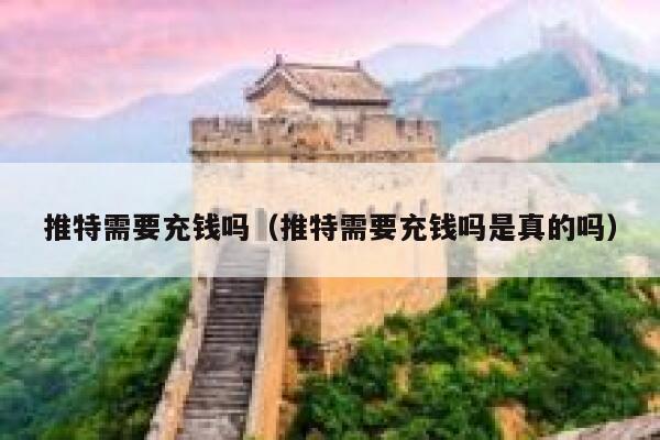 推特需要充钱吗（推特需要充钱吗是真的吗） 第1张