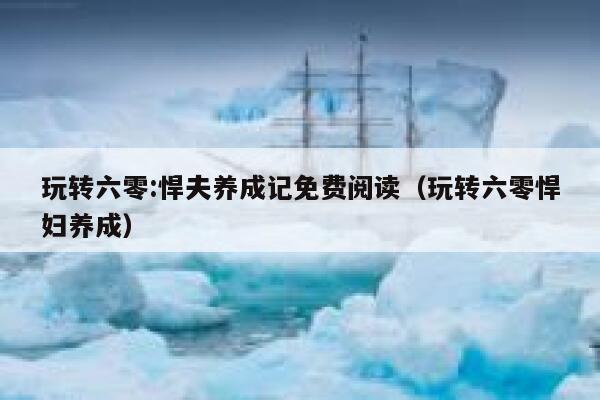 玩转六零:悍夫养成记免费阅读（玩转六零悍妇养成） 第1张