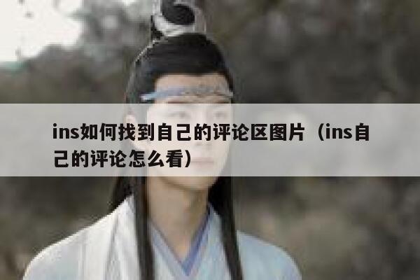 ins如何找到自己的评论区图片（ins自己的评论怎么看） 第1张
