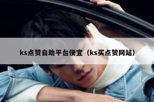 ks点赞自助平台便宜（ks买点赞网站） 第1张