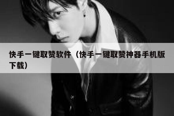 快手一键取赞软件（快手一键取赞神器手机版下载） 第1张