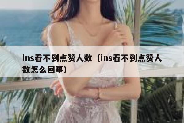 ins看不到点赞人数（ins看不到点赞人数怎么回事） 第1张