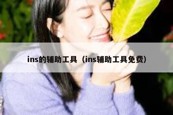 ins的辅助工具(ins辅助工具免费) 第1张 ins的辅助工具(ins辅助工具免费) 第1张