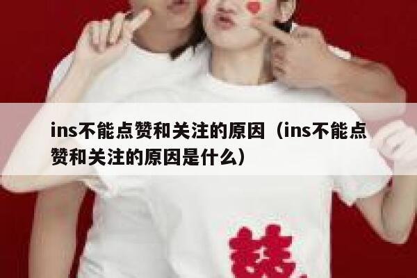 ins不能点赞和关注的原因（ins不能点赞和关注的原因是什么） 第1张