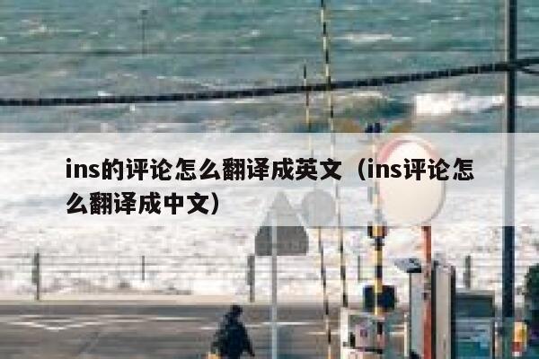 ins的评论怎么翻译成英文(ins评论怎么翻译成中文) 第1张 ins的评论怎么翻译成英文(ins评论怎么翻译成中文) 第1张