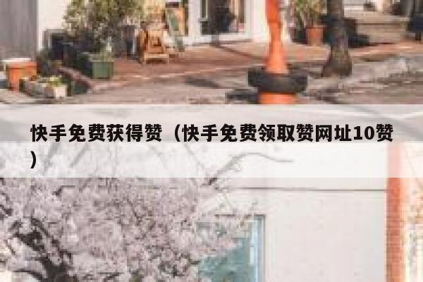 快手免费获得赞（快手免费领取赞网址10赞） 第1张
