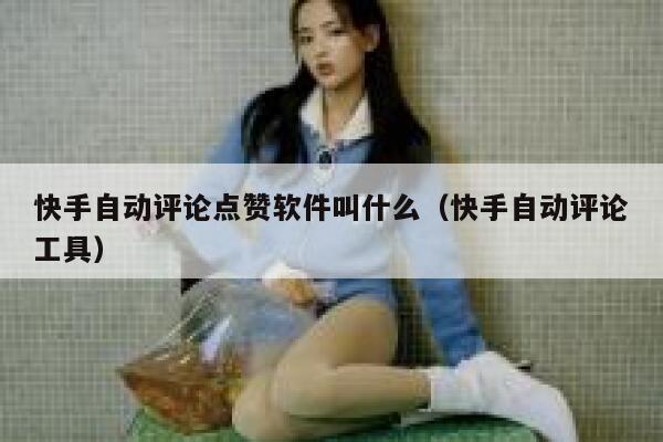 快手自动评论点赞软件叫什么（快手自动评论工具） 第1张