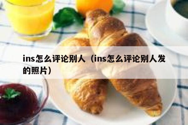 ins怎么评论别人（ins怎么评论别人发的照片） 第1张