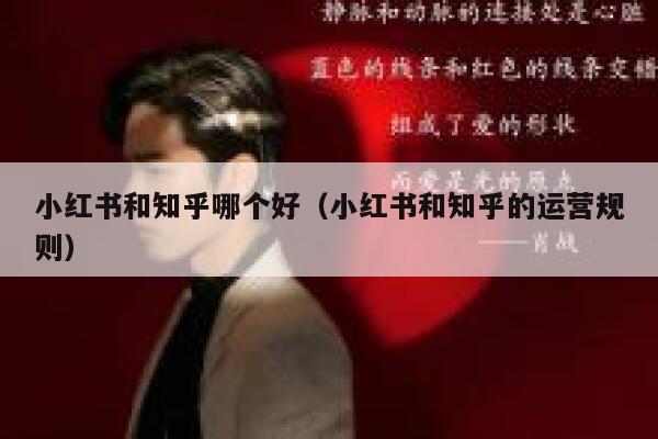 小红书和知乎哪个好（小红书和知乎的运营规则） 第1张
