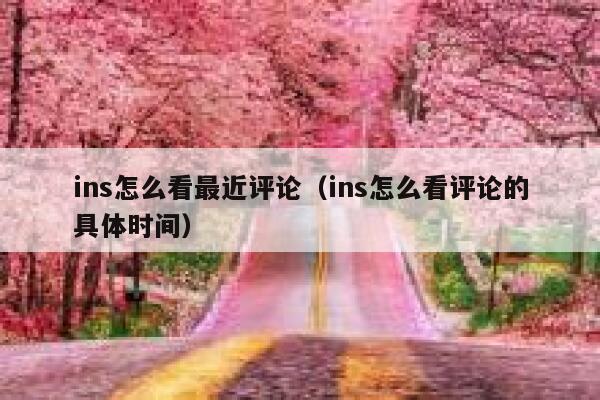 ins怎么看最近评论(ins怎么看评论的具体时间) 第1张 ins怎么看最近评论(ins怎么看评论的具体时间) 第1张