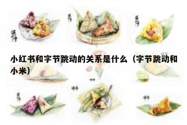 小红书和字节跳动的关系是什么(字节跳动和小米) 第1张 小红书和字节跳动的关系是什么(字节跳动和小米) 第1张