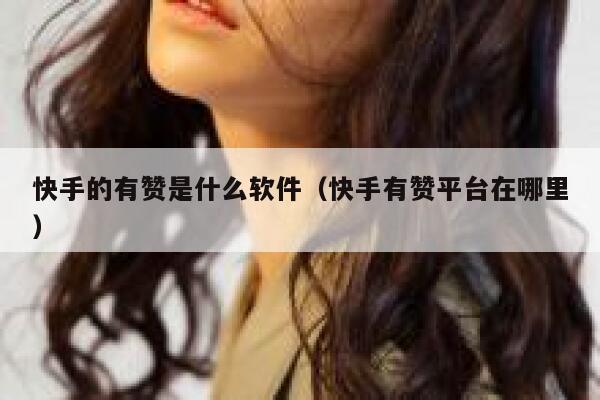 快手的有赞是什么软件（快手有赞平台在哪里） 第1张