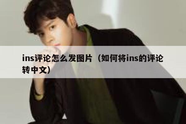 ins评论怎么发图片（如何将ins的评论转中文） 第1张