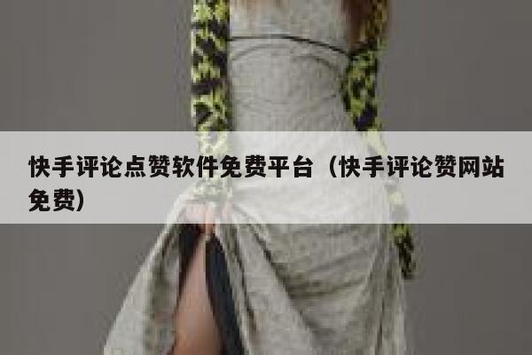 快手评论点赞软件免费平台（快手评论赞网站免费） 第1张