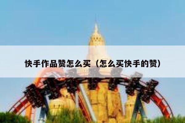 快手作品赞怎么买（怎么买快手的赞） 第1张