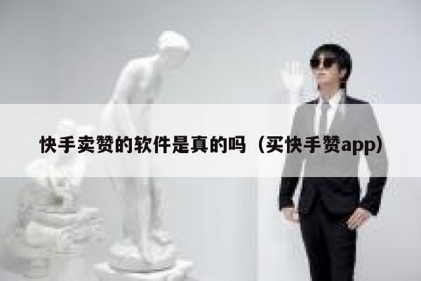 快手卖赞的软件是真的吗（买快手赞app） 第1张