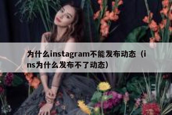 为什么instagram不能发布动态（ins为什么发布不了动态） 第1张