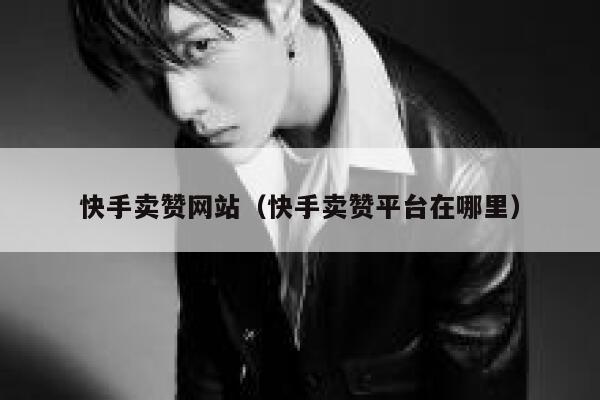 快手卖赞网站（快手卖赞平台在哪里） 第1张