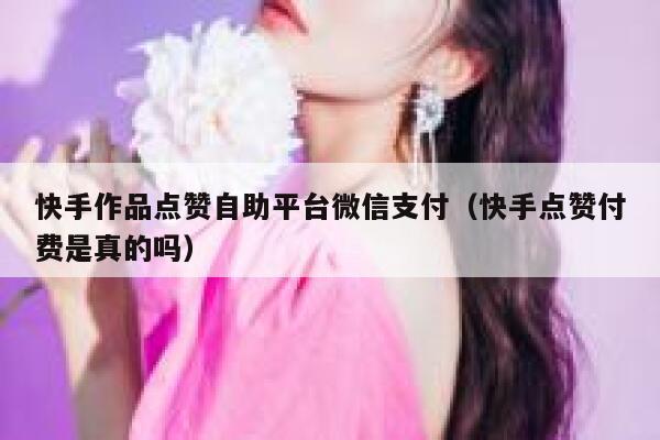 快手作品点赞自助平台微信支付（快手点赞付费是真的吗） 第1张