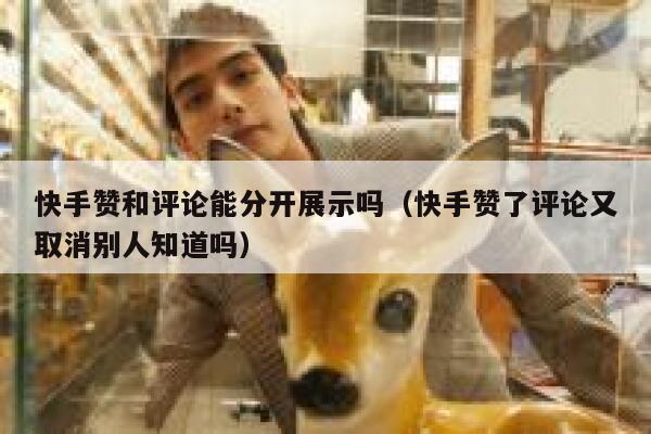 快手赞和评论能分开展示吗（快手赞了评论又取消别人知道吗） 第1张