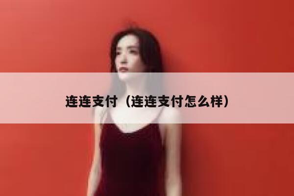 连连支付（连连支付怎么样） 第1张