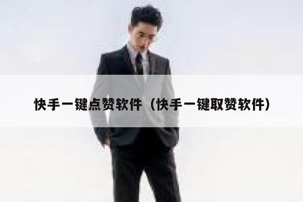 快手一键点赞软件(快手一键取赞软件) 第1张 快手一键点赞软件(快手一键取赞软件) 第1张