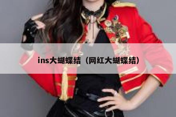 ins大蝴蝶结（网红大蝴蝶结） 第1张