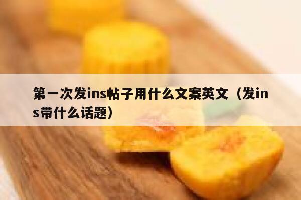第一次发ins帖子用什么文案英文(发ins带什么话题) 第1张 第一次发ins帖子用什么文案英文(发ins带什么话题) 第1张