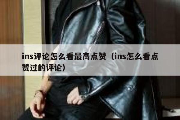 ins评论怎么看最高点赞（ins怎么看点赞过的评论） 第1张