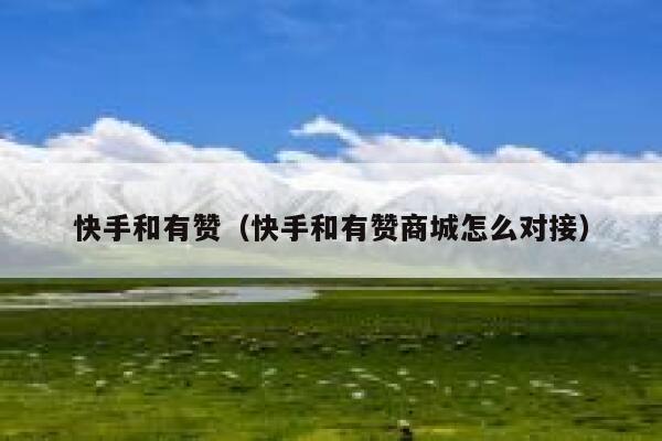 快手和有赞(快手和有赞商城怎么对接) 第1张 快手和有赞(快手和有赞商城怎么对接) 第1张