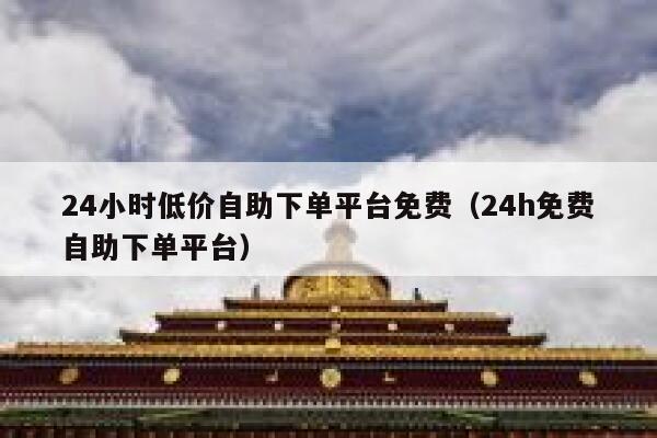 24小时低价自助下单平台免费（24h免费自助下单平台） 第1张