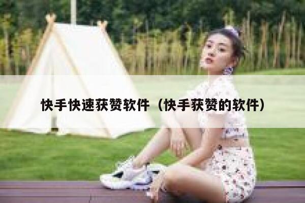 快手快速获赞软件（快手获赞的软件） 第1张