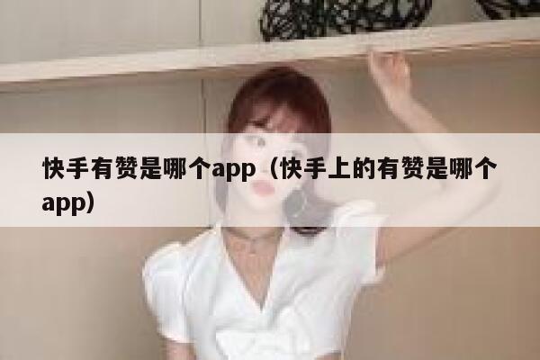 快手有赞是哪个app（快手上的有赞是哪个app） 第1张