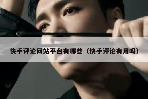 快手评论网站平台有哪些（快手评论有用吗） 第1张