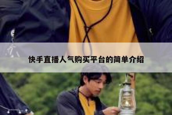 快手直播人气购买平台的简单介绍 第1张