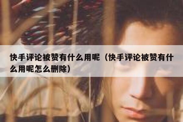 快手评论被赞有什么用呢(快手评论被赞有什么用呢怎么删除) 第1张 快手评论被赞有什么用呢(快手评论被赞有什么用呢怎么删除) 第1张