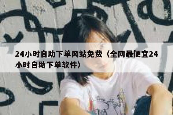 24小时自助下单网站免费（全网最便宜24小时自助下单软件） 第1张