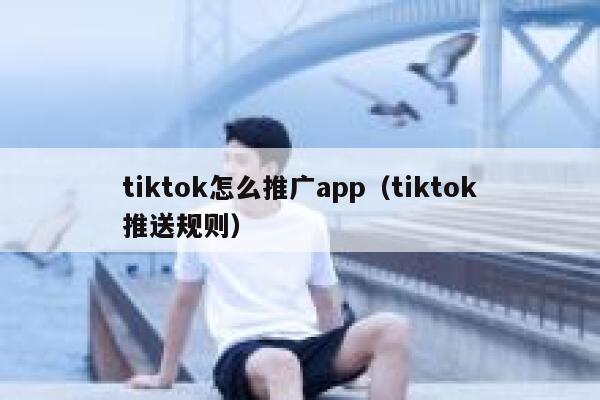tiktok怎么推广app（tiktok推送规则） 第1张
